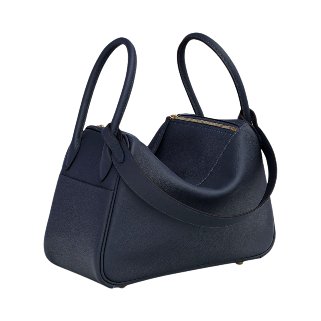 에르메스 린디 26 백 에버컬러 & 골드 하드웨어 블루 뉘(Hermes Lindy 26 Bag Evercolor & Gold Bleu Nuit) - 3