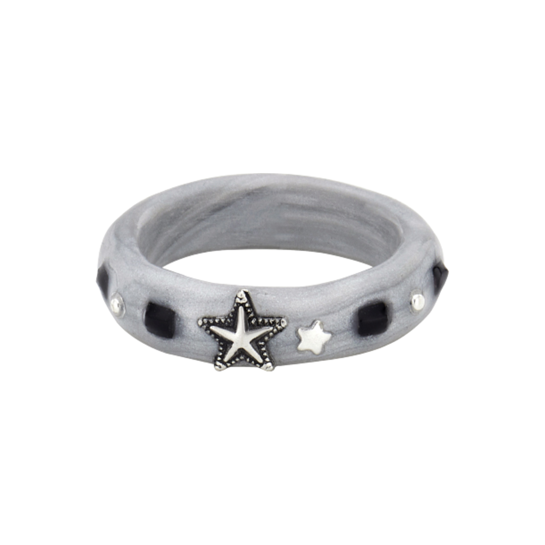 엔프프 스타 텀 링 실버