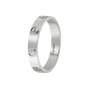 Cartier Love Wedding Band White Gold