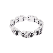 Scudo Floral Round Ring