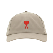 AMI de Coeur Embroidery Cap Beige