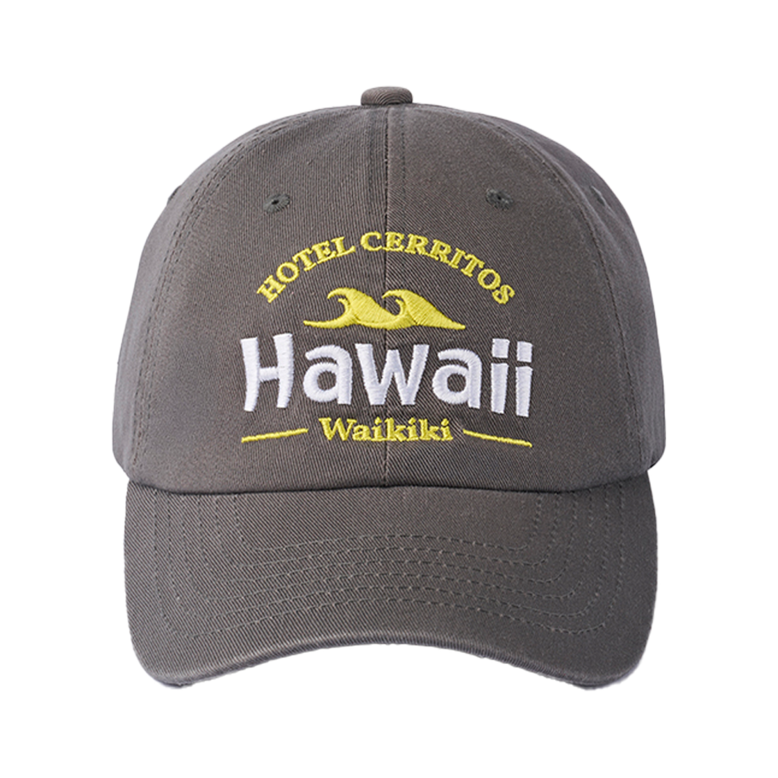호텔세리토스 하와이 빅웨이브 볼캡 차콜(Hotel Cerritos Hawaii BigWave Ball Cap Charcoal)