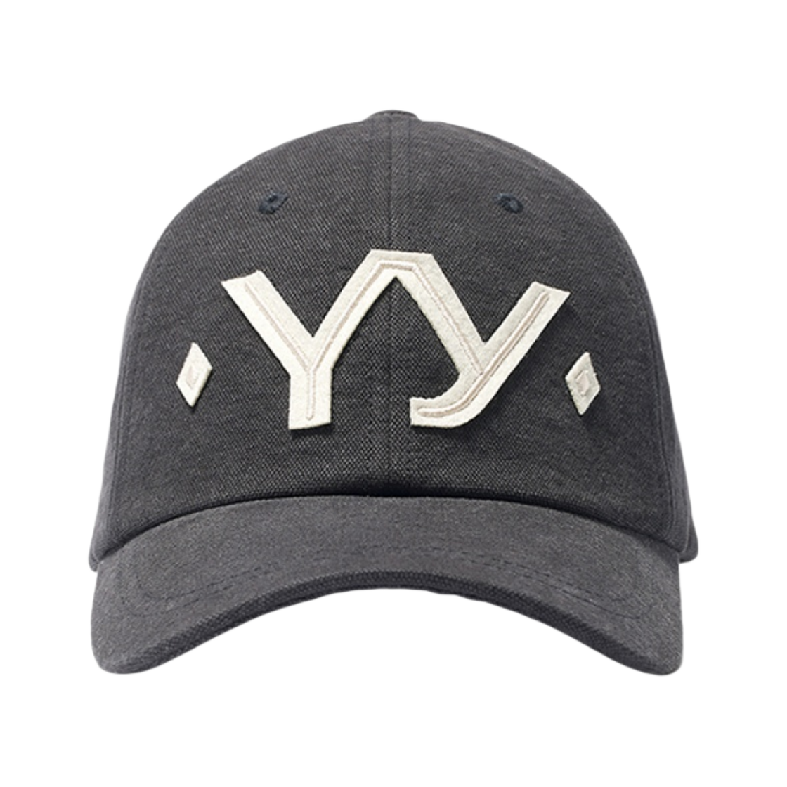 오픈 Yy 코튼 볼캡 블랙(Open Yy Cotton Ball Cap Black)
