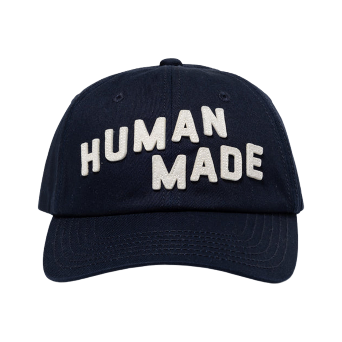 휴먼 메이드 6-패널 울 캡 네이비 | Human Made | KREAM