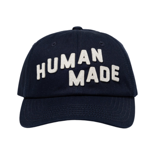 HM29GD050 Human Made 6 Panel Twill Cap Navy