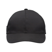 Prada Nylon Baseball Cap Black