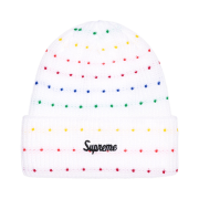 Supreme Loose Gauge Beanie White Multi - 23FW