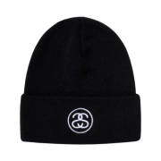 Stussy SS Link Cuff Beanie Black