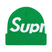 Supreme Big Logo Beanie Green - 23FW