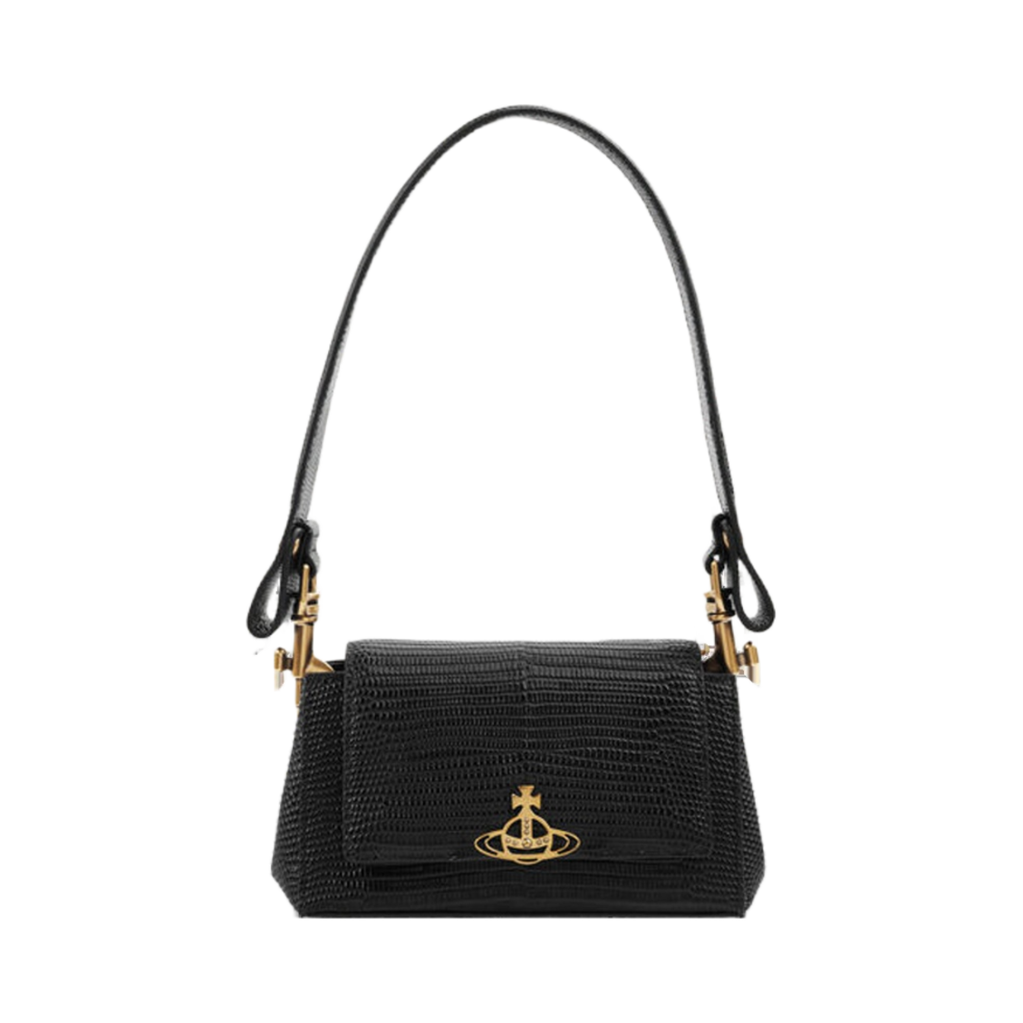 비비안 웨스트우드 헤이즐 스몰 핸드백 블랙(Vivienne Westwood Hazel Small Handbag Black) - 1