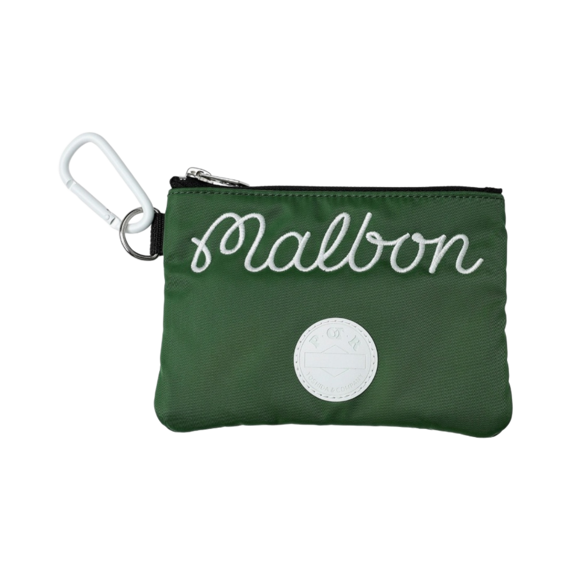 말본 골프 x 포터 피오티알 유틸리티 파우치 그린(Malbon Golf x Porter POTR Utility Pouch Green)