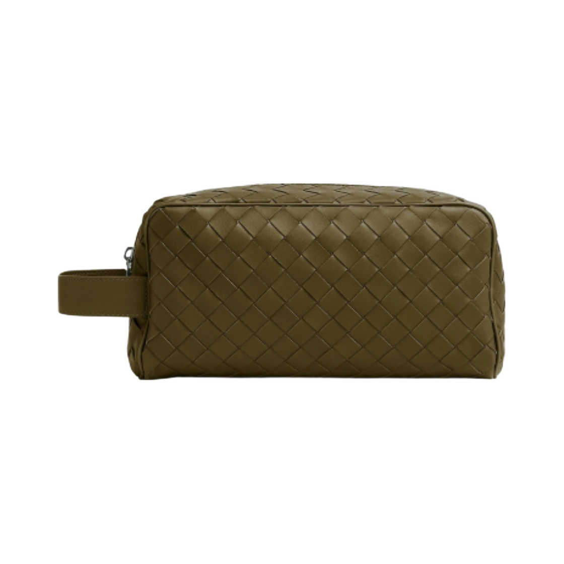 보테가 베네타 인트레치아토 트래블 파우치 머드(Bottega Veneta Intrecciato Travel Pouch Mud) - 1