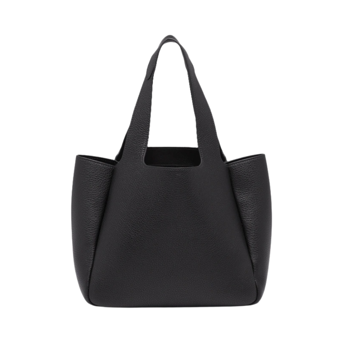 프라다 레더 토트백 블랙(Prada Leather Tote Bag Black) - 3