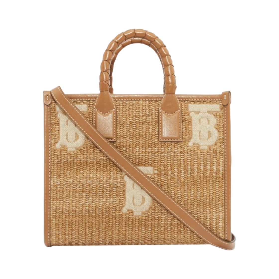 버버리 미니 프레야 토트 내츄럴(Burberry Mini Freya Tote Natural) - 3