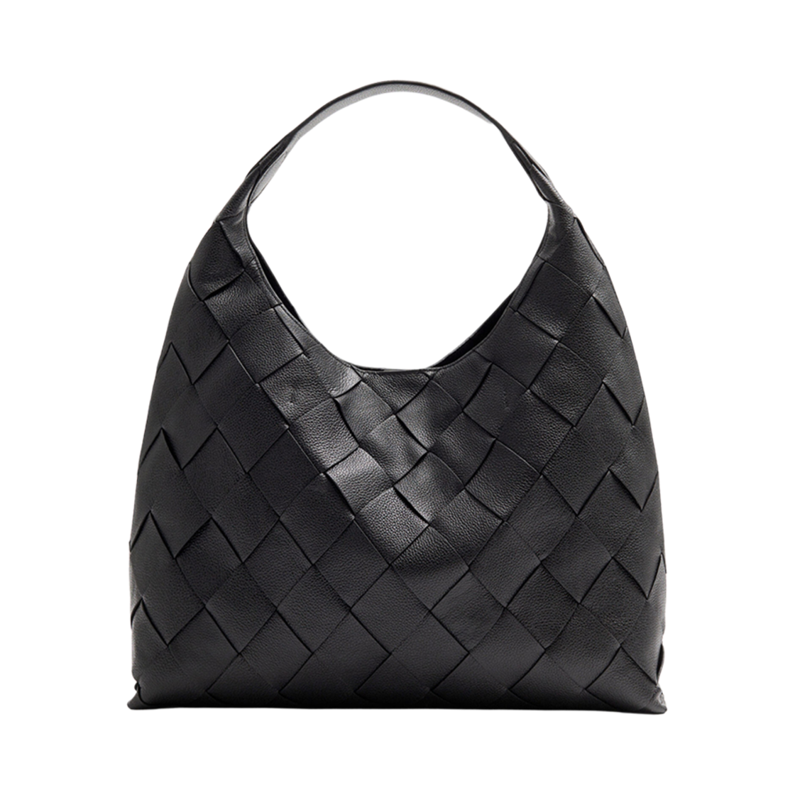 앤아더스토리즈 레더 토트백 블랙(& Other Stories Leather Tote Bag Black)