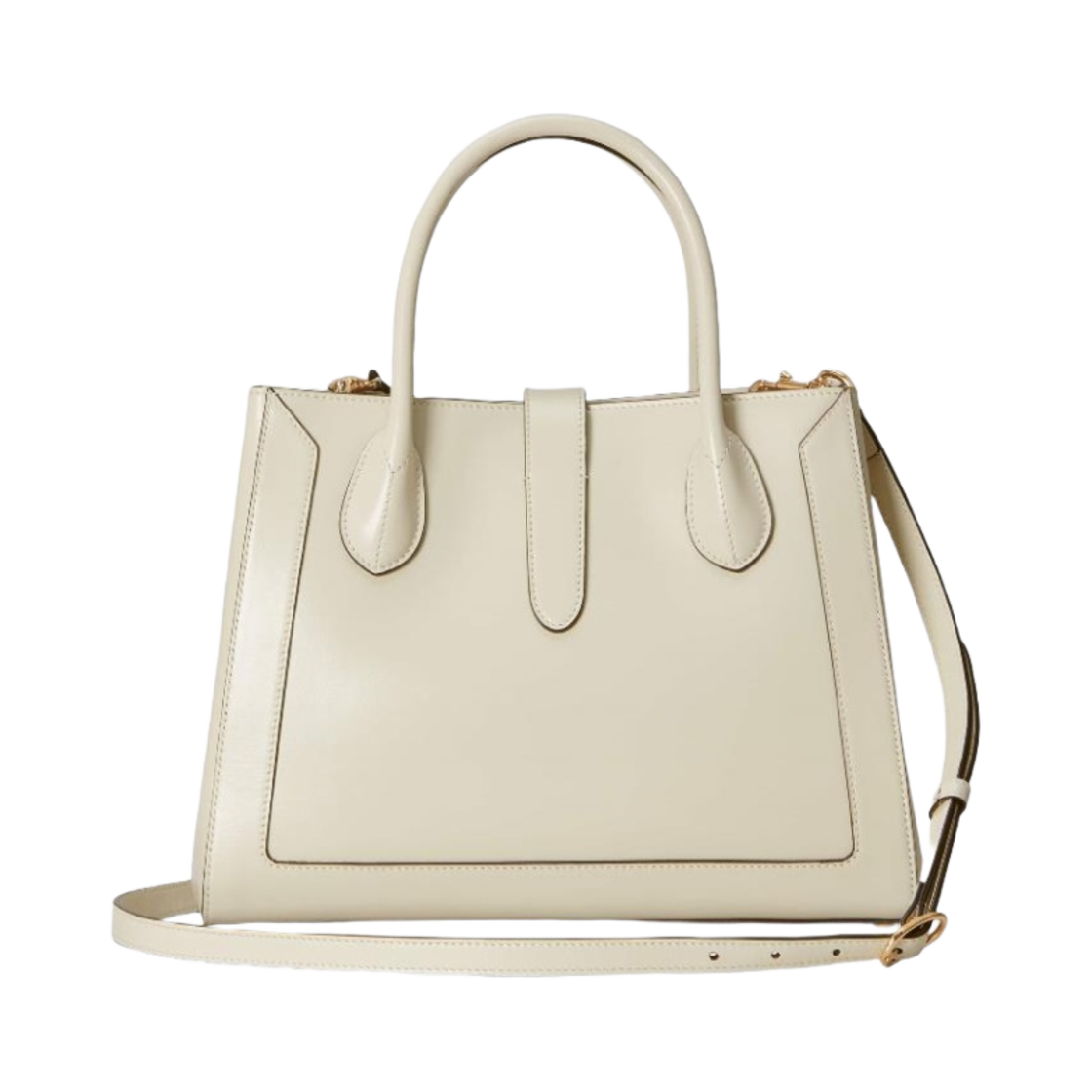 구찌 재키 1961 미디움 토트백 화이트 레더(Gucci Jackie 1961 Medium Tote Bag White Leather) - 2