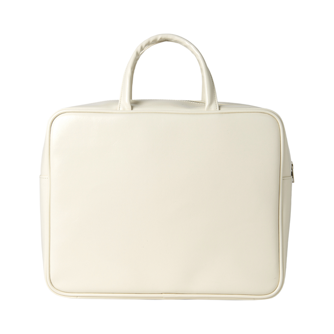 이미스 뉴 로고 스퀘어 토트백 아이보리(Emis New Logo Square Tote Bag Ivory) - 3