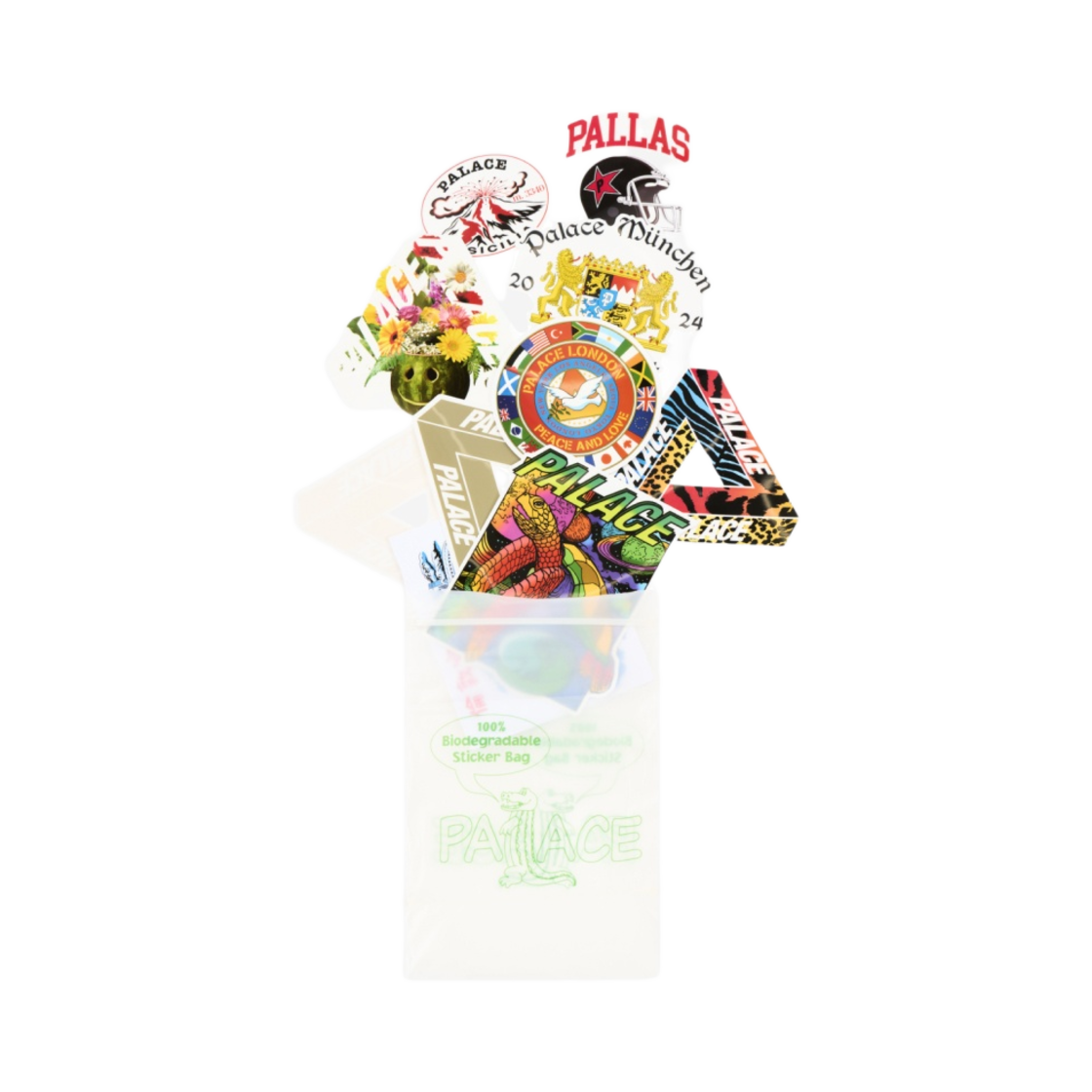 팔라스 오텀 스티커 팩 멀티 - 24FW(Palace Autumn Sticker Pack Multi - 24FW)
