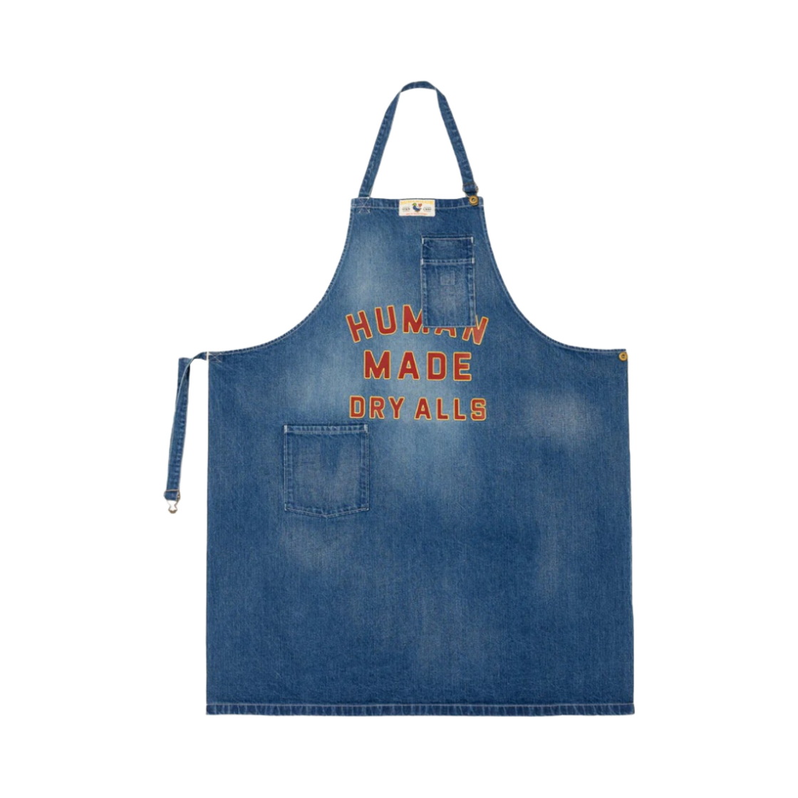 휴먼 메이드 데님 에이프런 인디고