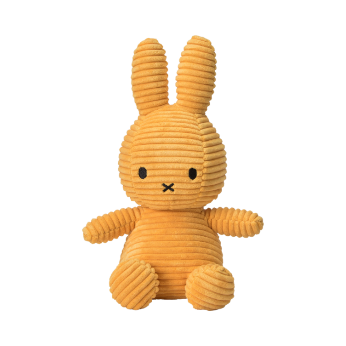 미피 x 본 톤 토이 시팅 코듀로이 23cm 옐로우(Miffy x Bon Ton Toys Sitting Corduroy 23cm Yellow)