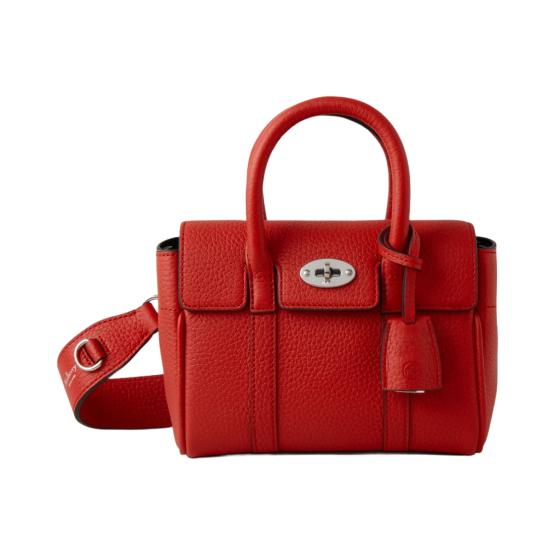 멀버리 헤비 그레인 미니 베이스워터 랭커스터 레드(Mulberry Heavy Grain Mini Bayswater Lancaster Red) - 1