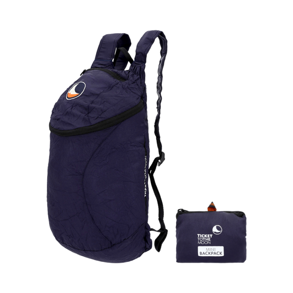 티켓투더문 미니 백팩 15L 네이비 블루(Ticket To The Moon Mini Backpack 15L Navy Blue) - 1