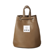 Emis Leather Mini Backpack Brown