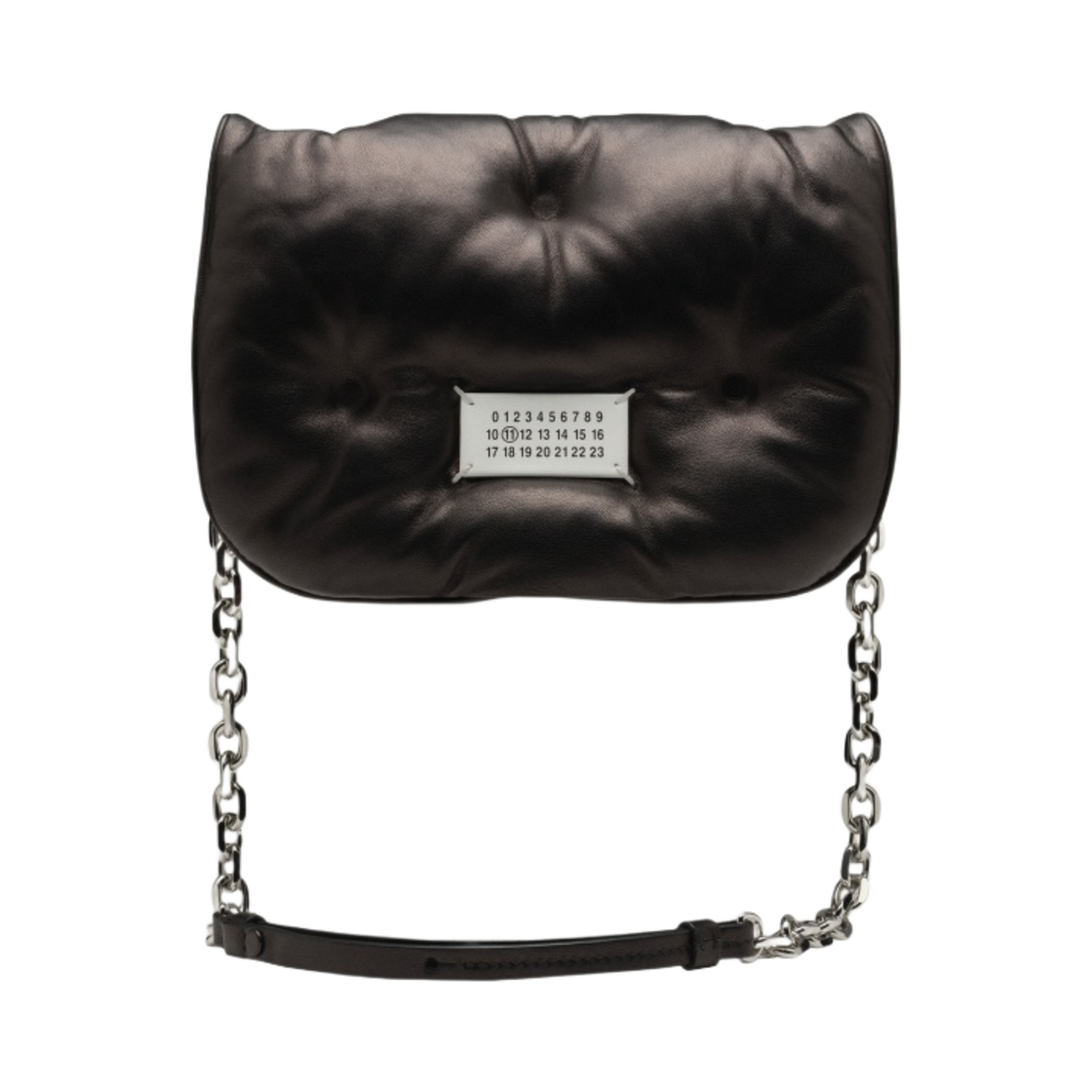 메종 마르지엘라 글램 슬램 플랩 스몰 블랙(Maison Margiela Glam Slam Flap Small Black) - 1