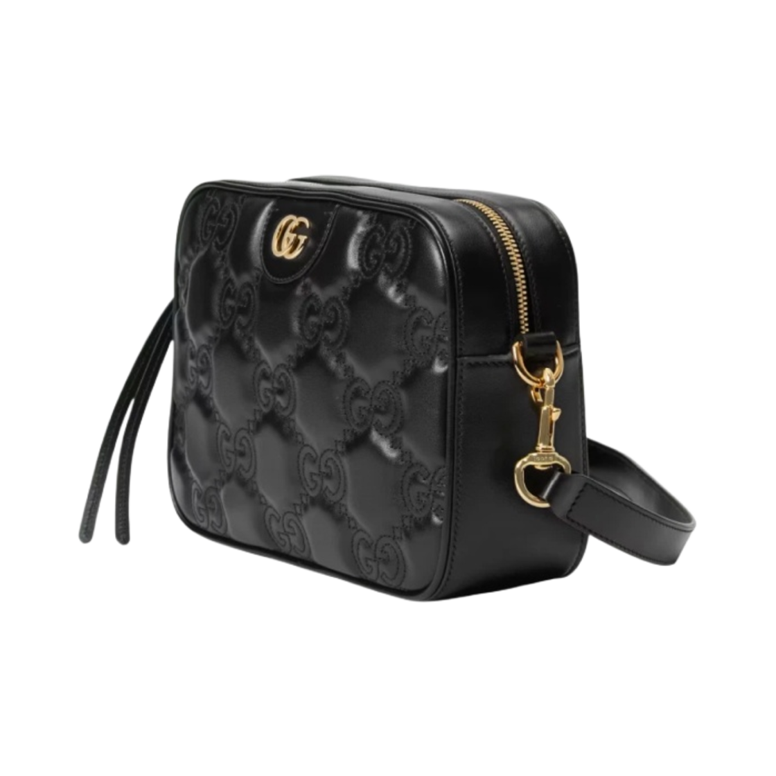 구찌 GG 마틀라세 레더 스몰 핸드백 블랙(Gucci GG Matelasse Leather Small Bag Black) - 2