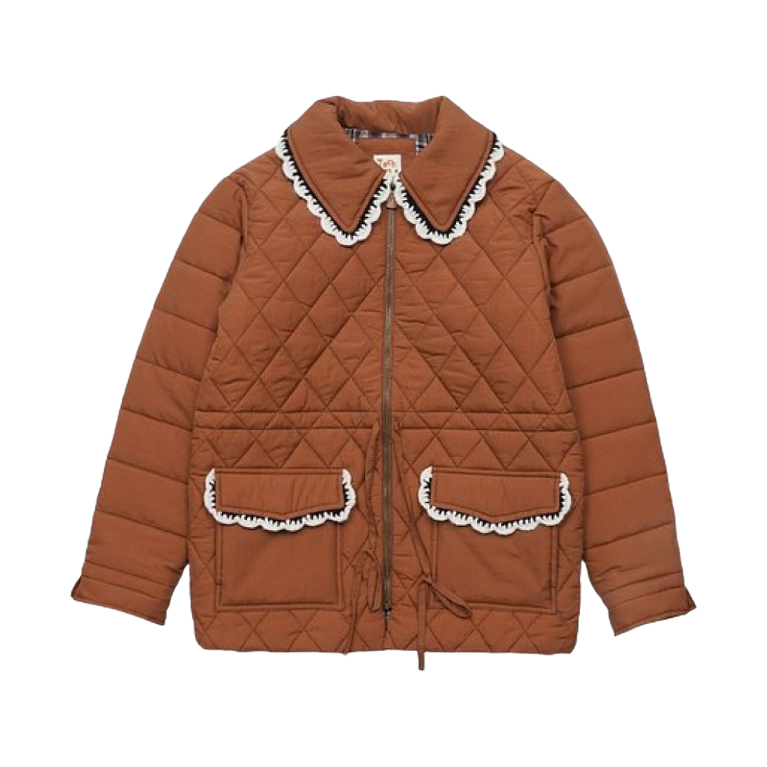 BLOSSOM-TN (W) Tach Blossom Quilted Jacket Tan