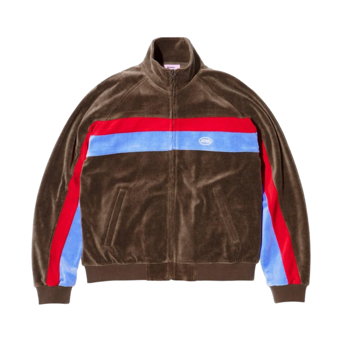 슈프림 x 마틴 로즈 벨루어 트랙 자켓 브라운 - 24FW