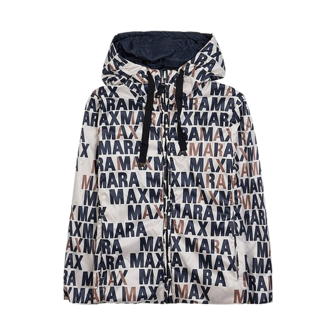 (W) 막스마라 그린막스 자켓 베이지 네이비((W) Max Mara Greenmax Jacket Beige Navy) - 1