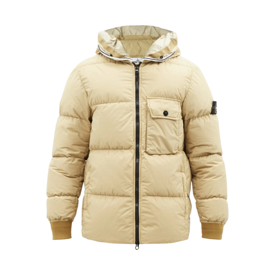 스톤 아일랜드 43432 나슬란 라이트 와트로 다운-TC 자켓 에크루 - 21FW(Stone Island 43432 Naslan Light Watro Down-TC Jacket Ecru - 21FW) - 1