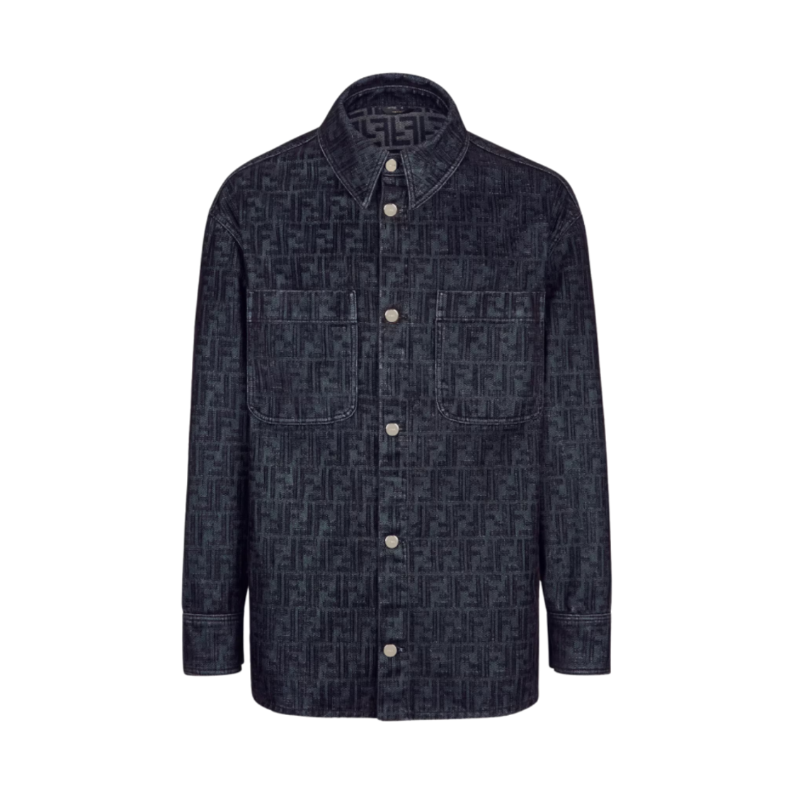FW1321APSWF0CRH Fendi FF Jeans Jacket Blue