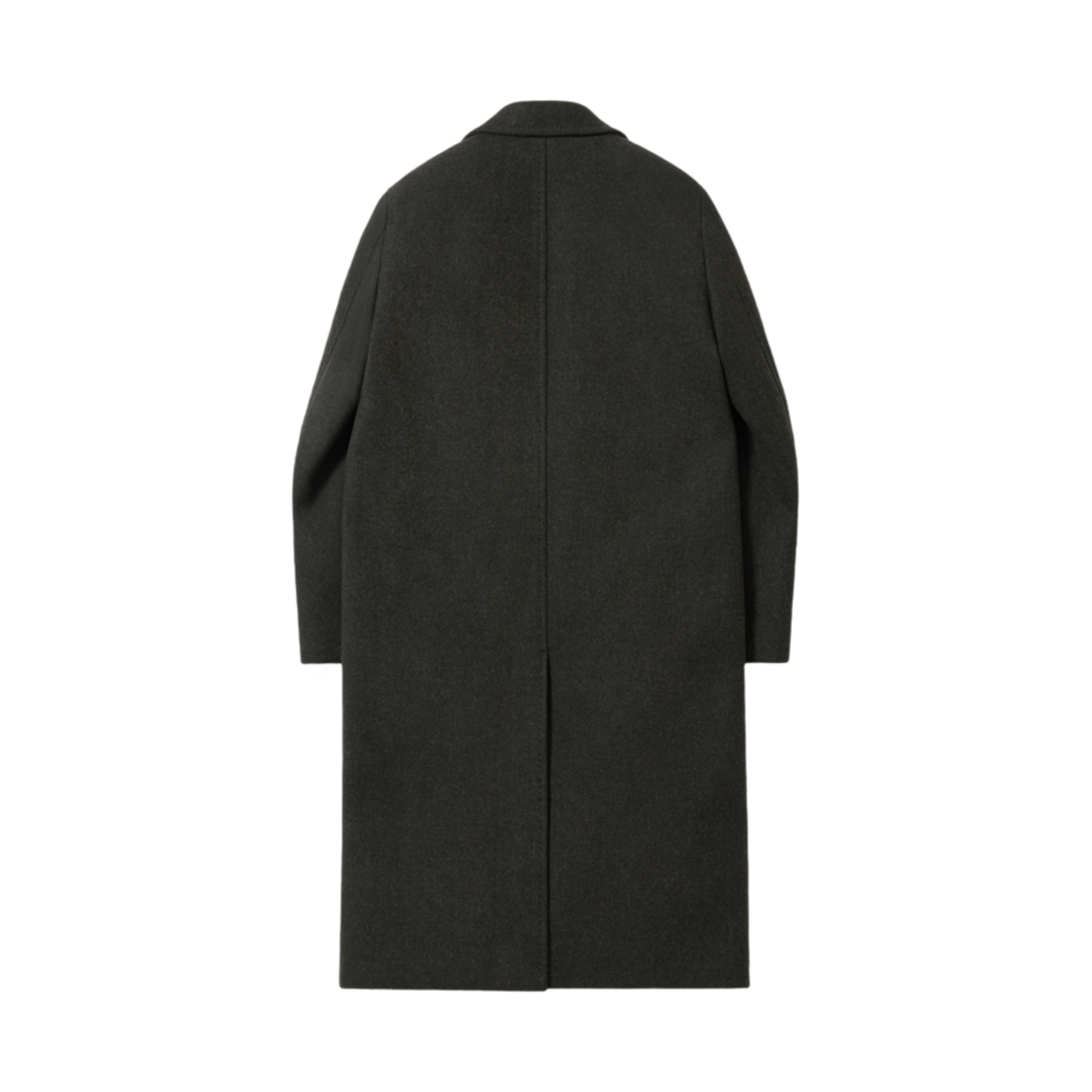 포터리 멜튼 울 싱글 브레스티드 코트 카키(Pottery Melton Wool Single Breasted Coat Khaki) - 2