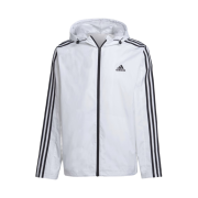 Adidas Essential 3S Woven Windbreaker Jacket White - KR Sizing