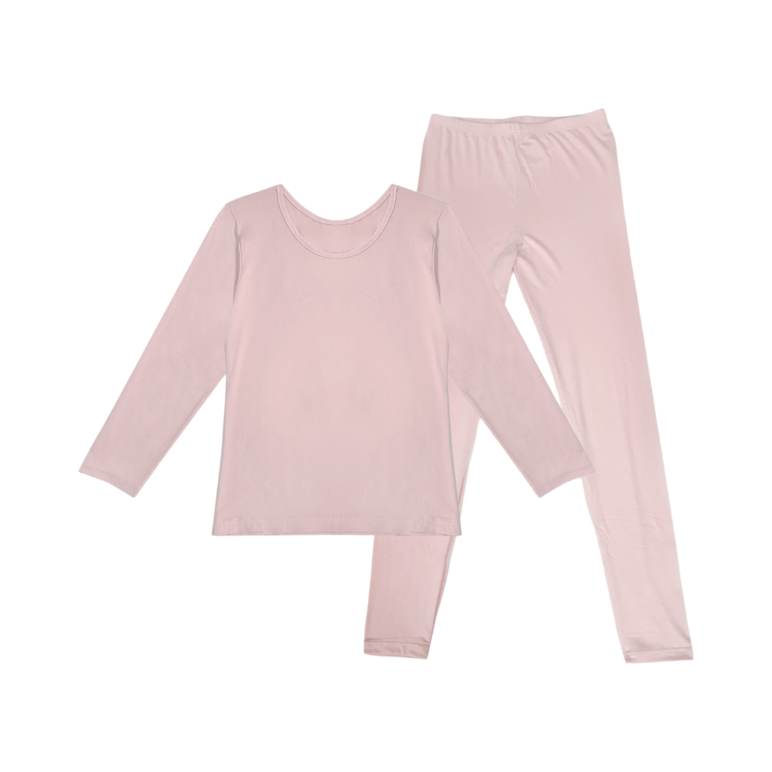 A-CT-BE-W (W) Aone Cozy Thermal Fleece Underwear Set Beige