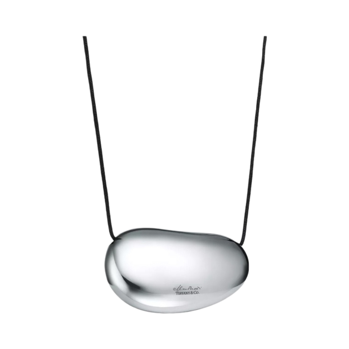 티파니 앤 코 엘사 퍼레티 빈 디자인 펜던트 50 mm 스털링 실버(Tiffany & Co. Elsa Peretti Bean design Pendant 50 mm Sterling Silver) - 2