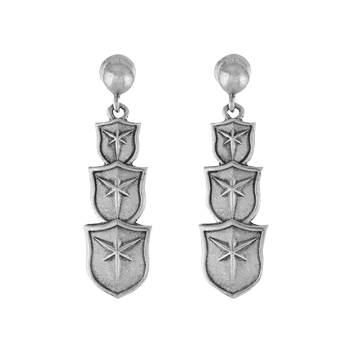 부클리어 에로우헤드 이어링 실버(Bouclier Arrowhead Earring Silver)