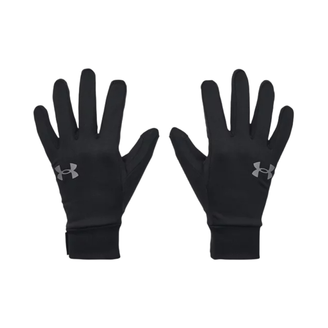 언더아머 스톰 라이너 글러브 블랙 피치 그레이(Under Armour Storm Liner Gloves Black Pitch Gray) - 1