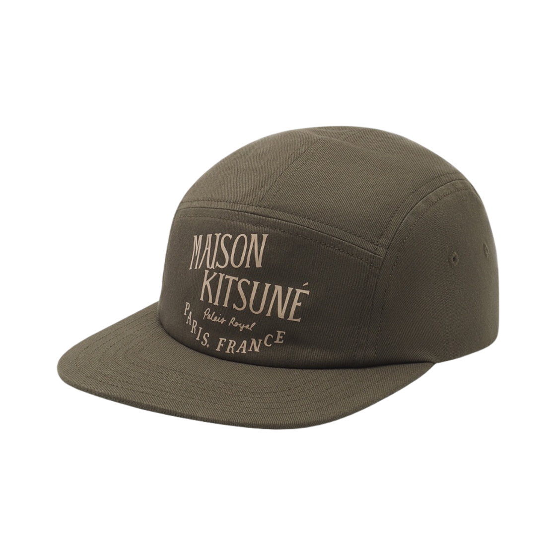 메종 키츠네 팔레이스 로얄 5P 캡 카키(Maison Kitsune Palais Royal 5P Cap Khaki)