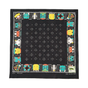Kapital Fastcolor Selvedge Bandana Kachina Black