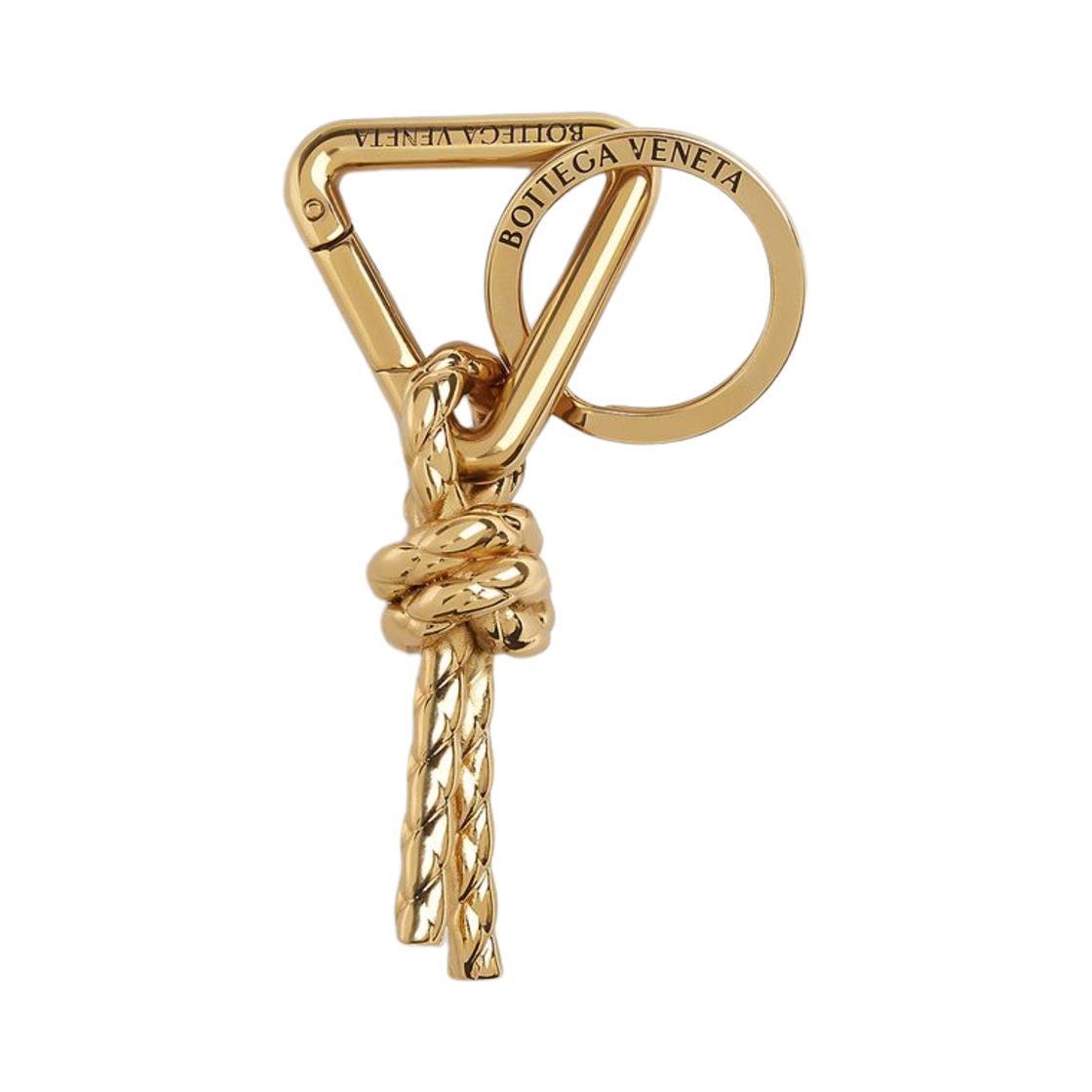 보테가 베네타 메탈 노트 키링 뮤즈 브라스(Bottega Veneta Metal Knot Keyring Muse Brass) - 1