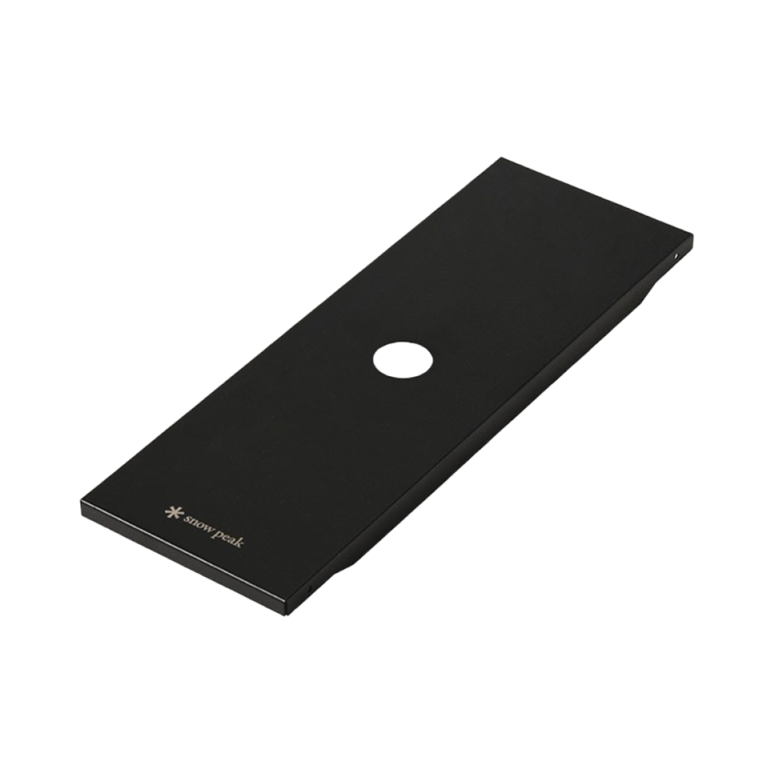 스노우 피크 IGT 스테인리스 스틸 하프 유닛 트레이 블랙(Snow Peak IGT Stainless Steel Half Unit Tray in Black)