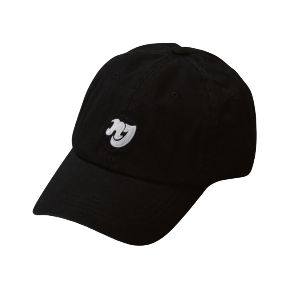 뉴진스 x 후지와라 히로시 꼴레 볼캡 블랙 버전 2(NewJeans x Hiroshi Fujiwara Coller Baseball Cap Black Ver. 2)