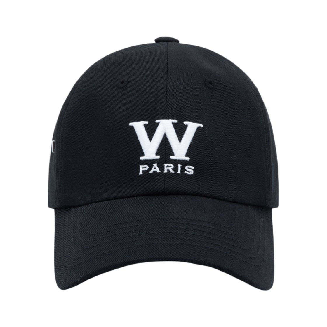 우영미 W 패치 볼캡 블랙 - 23SS(Wooyoungmi W Patch Ball Cap Black - 23SS)