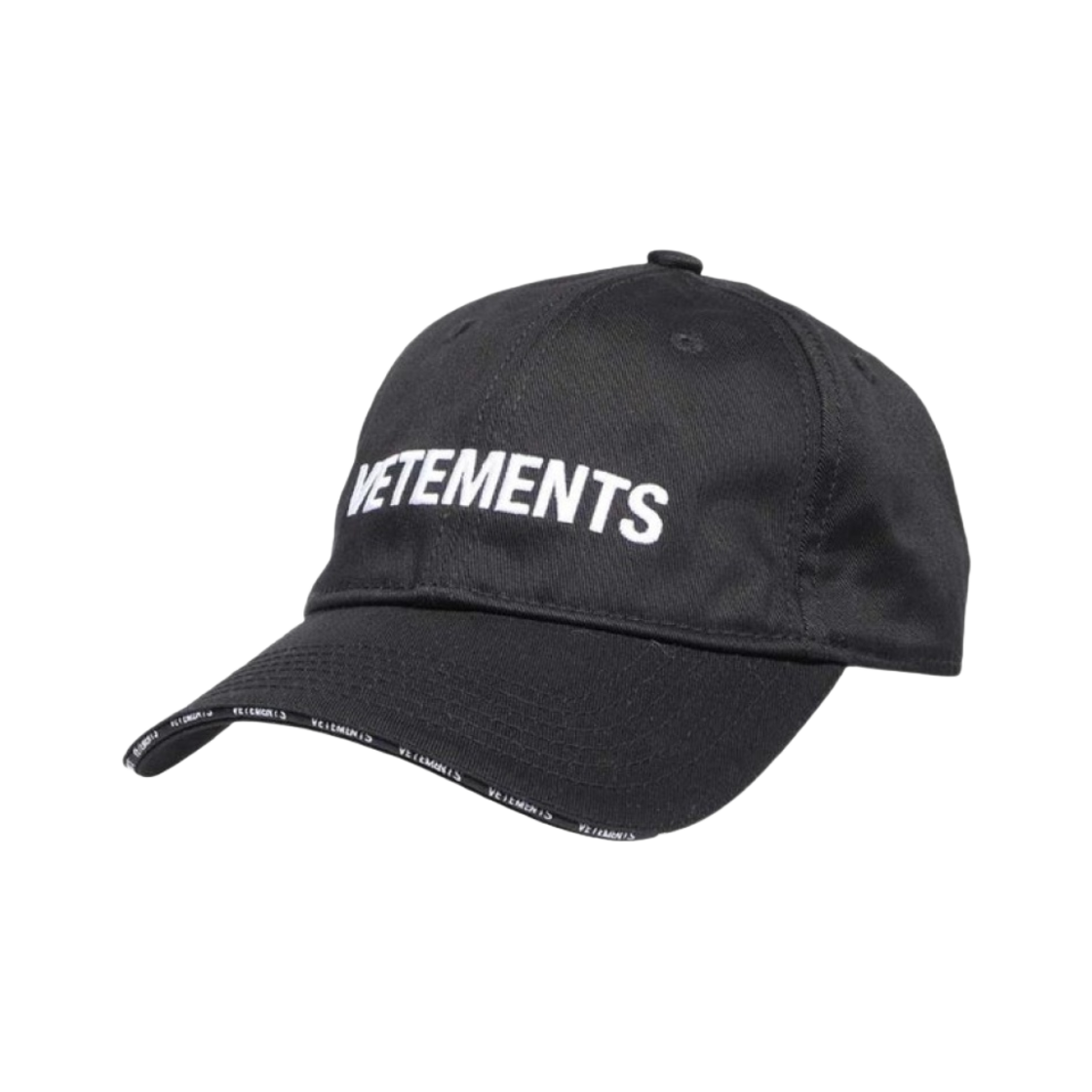 베트멍 아이코닉 로고 캡 블랙(Vetements Iconic Logo Cap Black) - 1