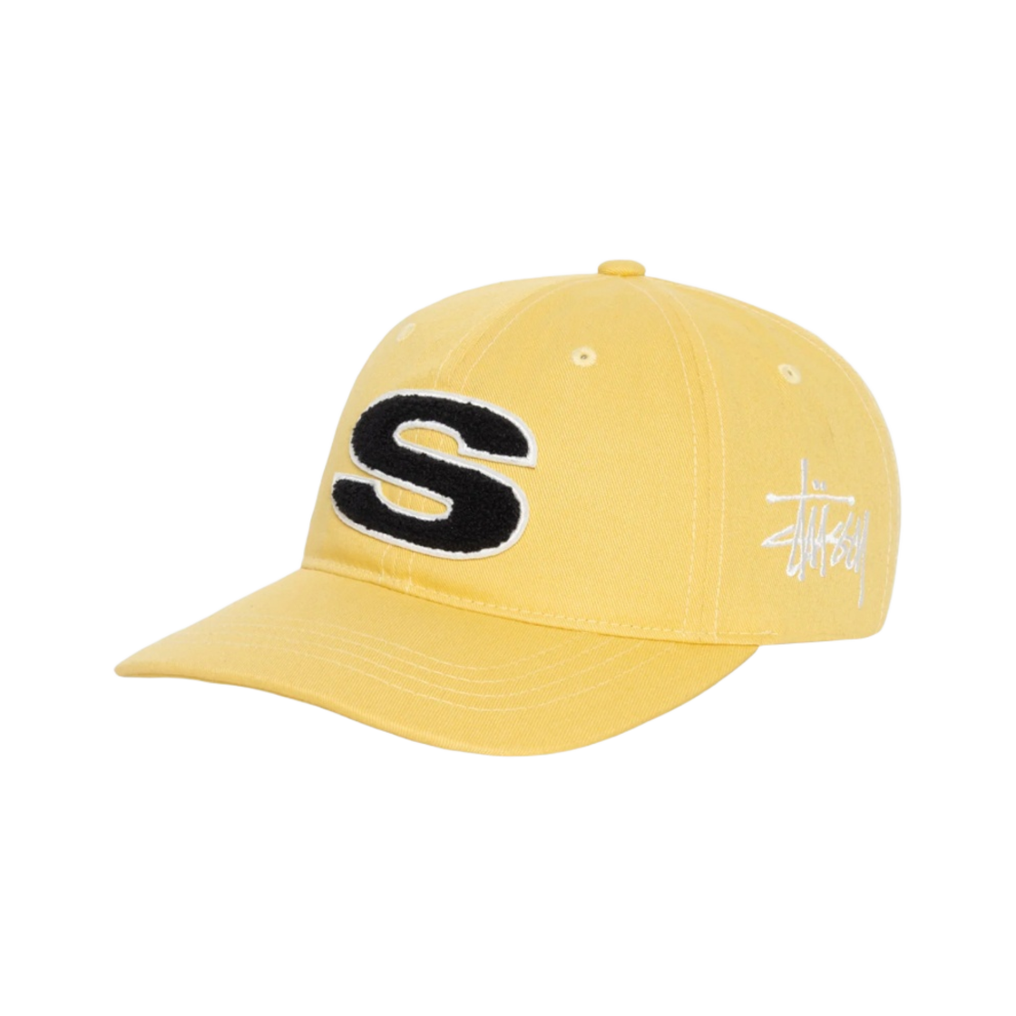 스투시 셔닐 S 로우 프로 캡 머스타드(Stussy Chenille S Low Pro Cap Mustard)