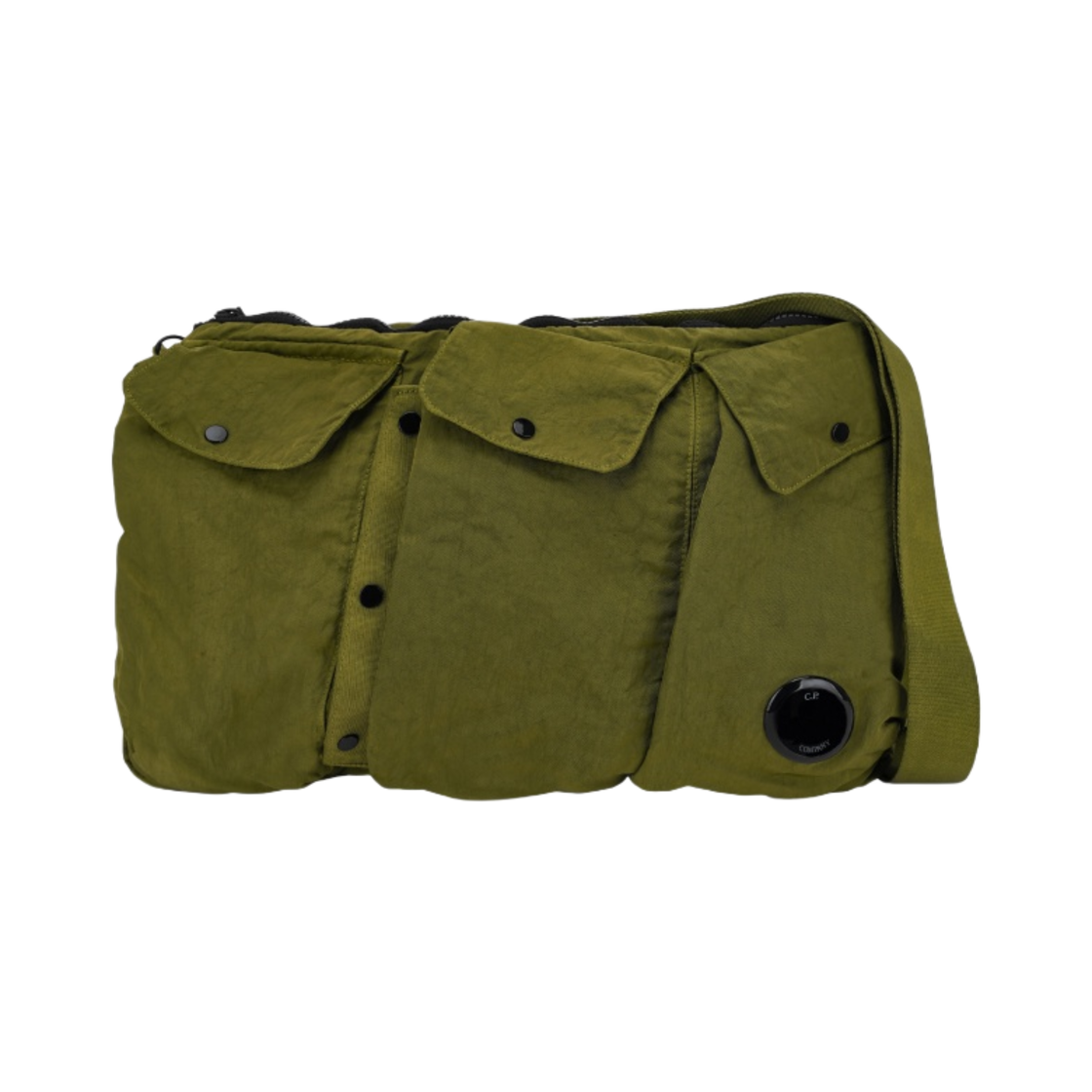 C.P. 컴퍼니 나일론 B 유틸리티 팩 그린 모스 - 22SS(C.P. Company Nylon B Utility Pack Green Moss - 22SS) - 1