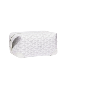 Goyard Bowling 25 Toiletry Bag White